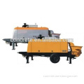 portable diesel concrete conveyer 40m3/h output 10Mpa pumping pressure Chinese factory with reasonable price